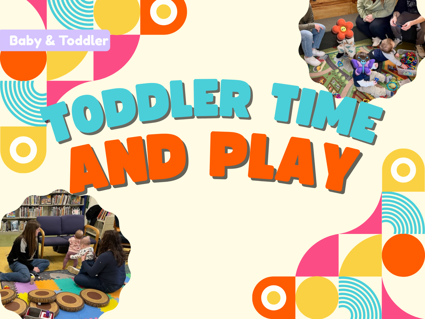 Toddler Time 11 am on Tuesdays