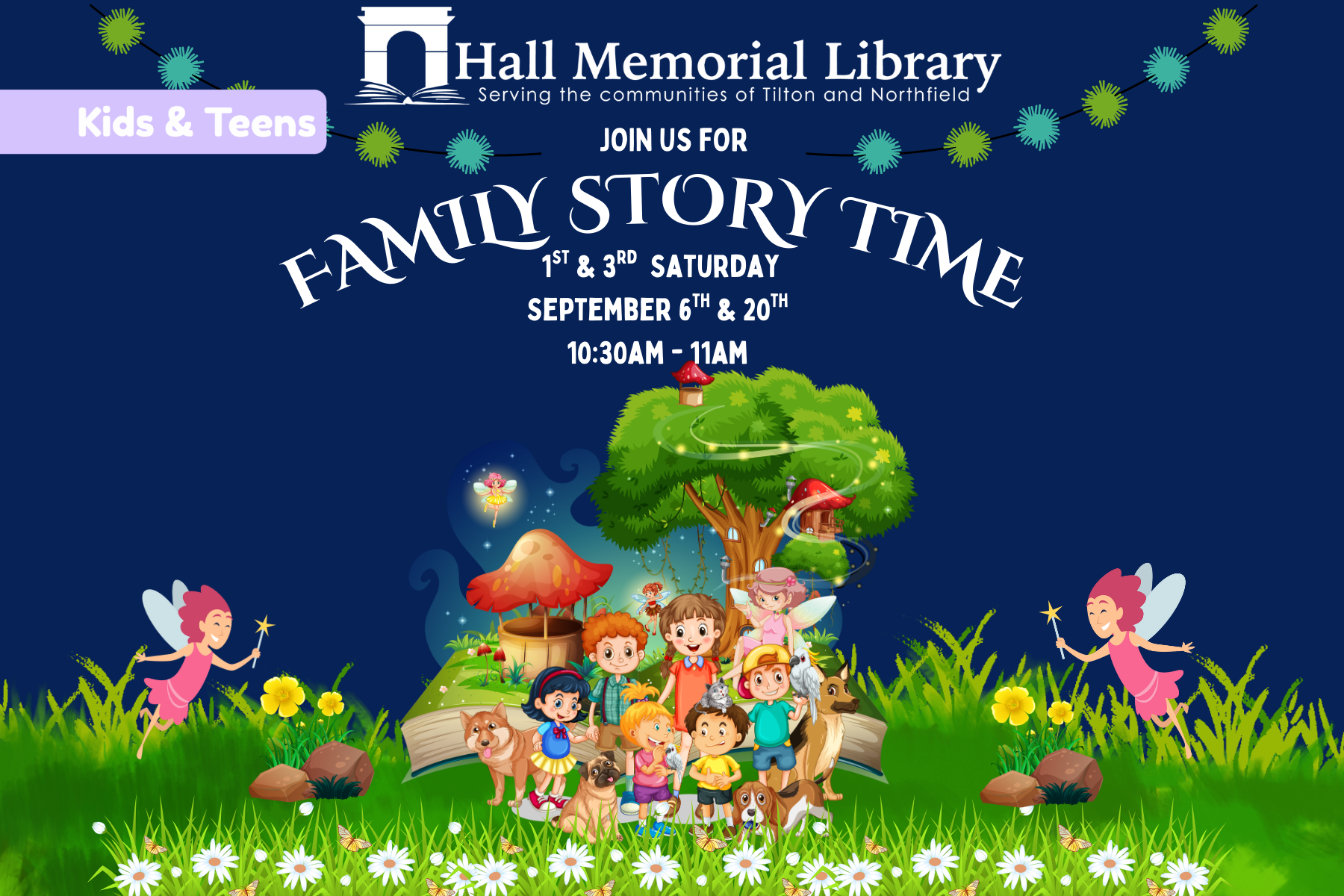 Storytime with Mr Steve 1st & 3rd Saturday of the month