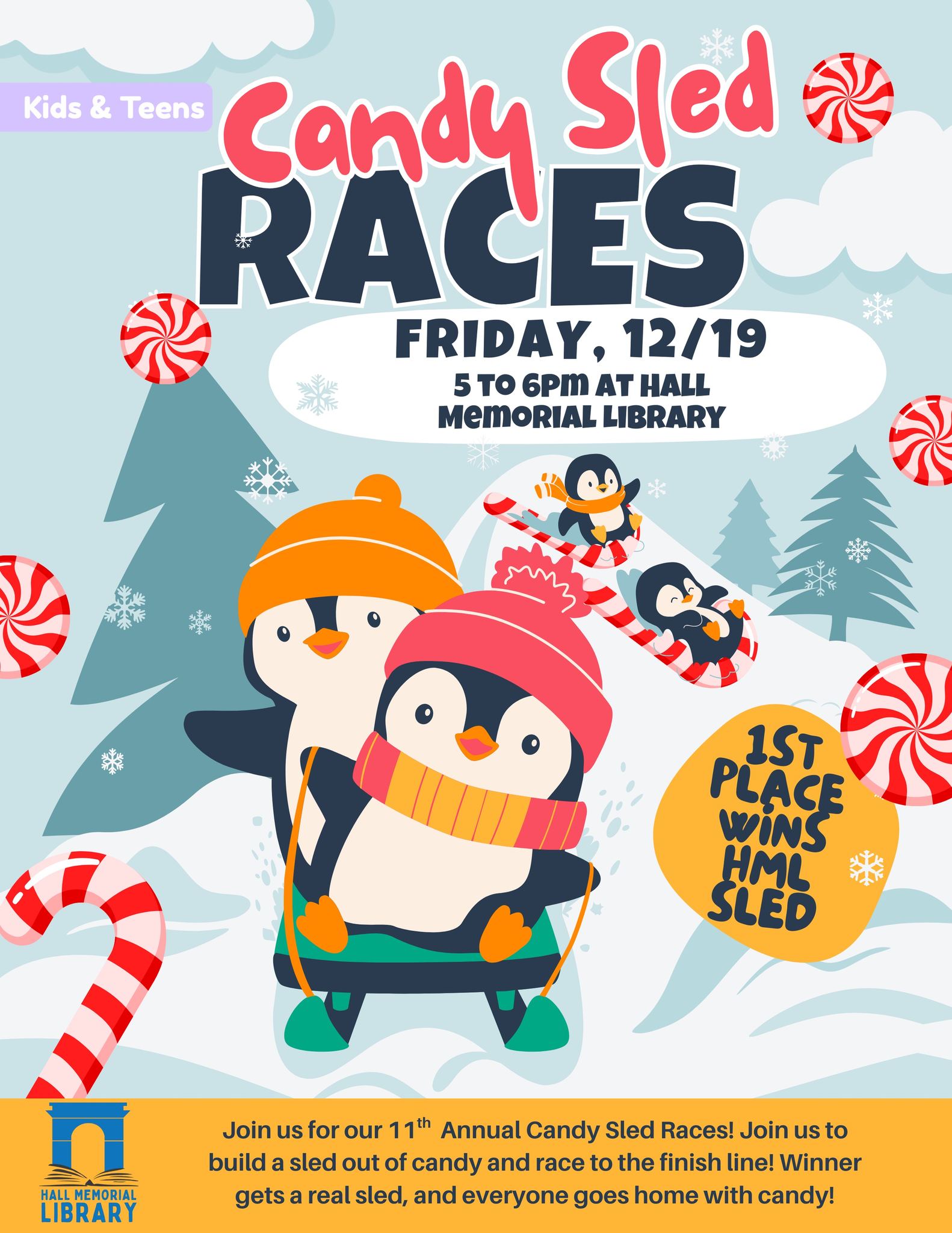 candy sled race contest