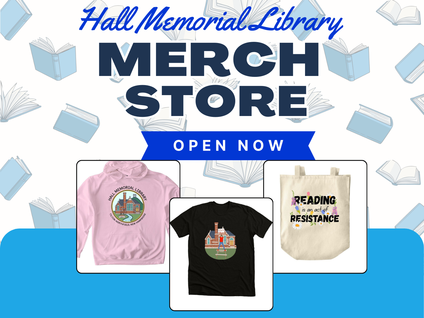 Friends of Hall Memorial Library can now show off! 