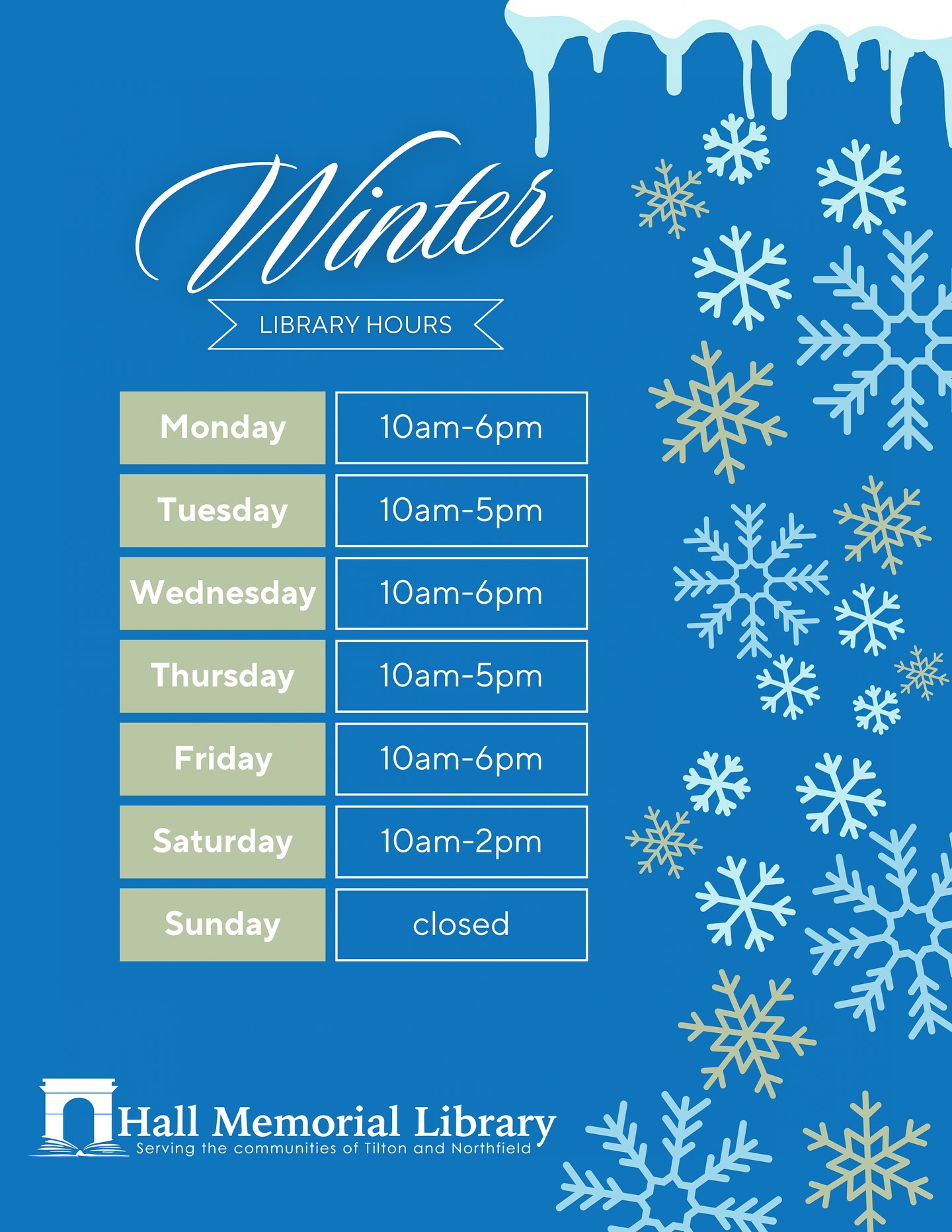 winter hours