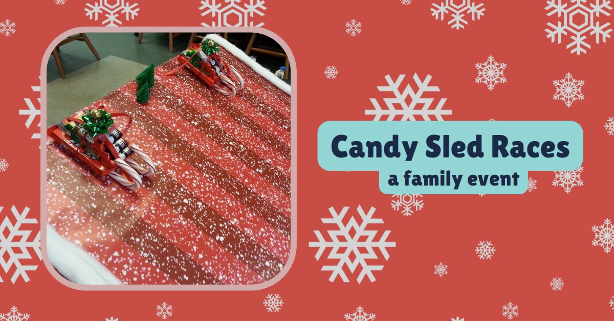 candy sled races