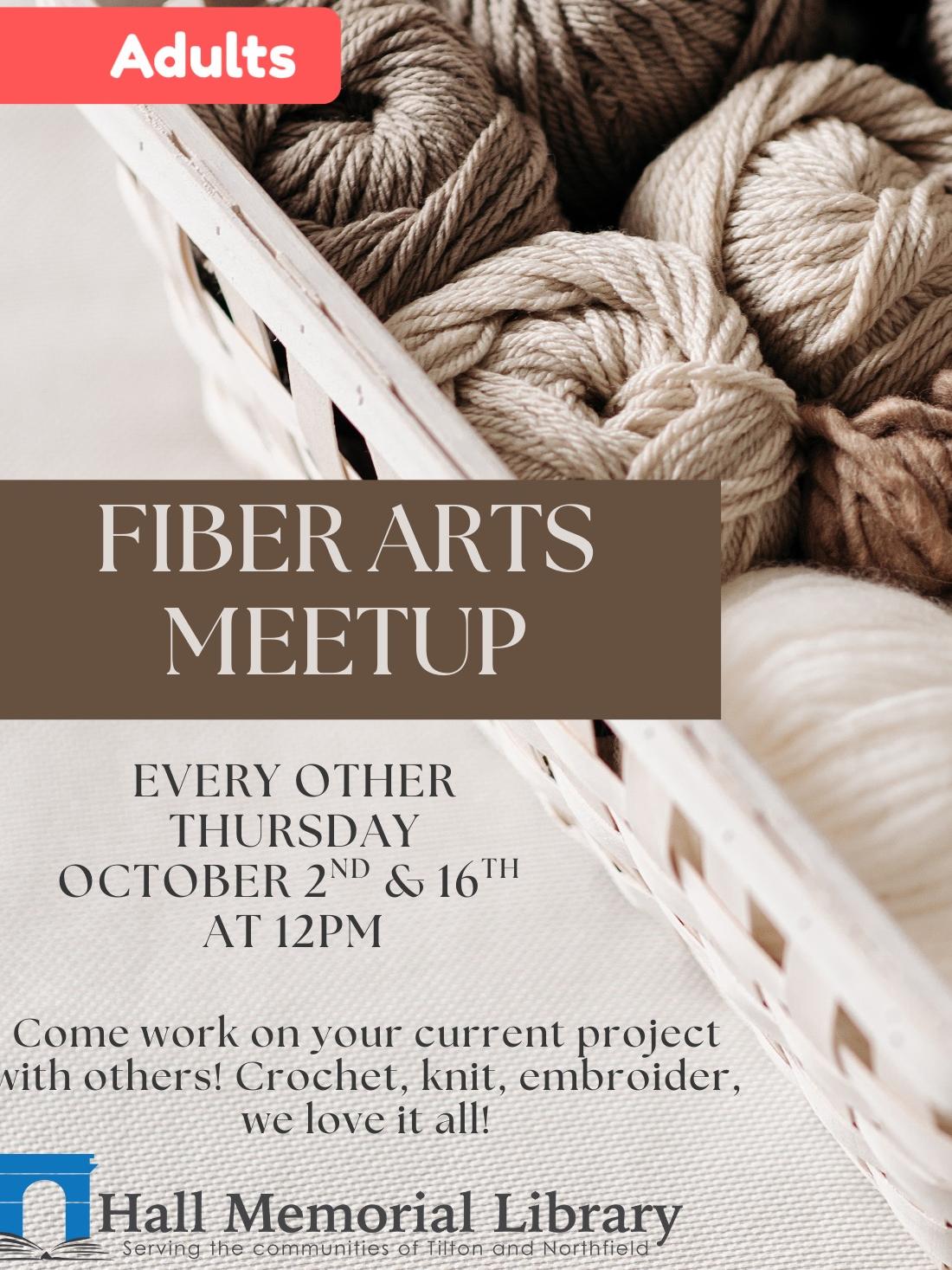 Fiber Arts Meetup