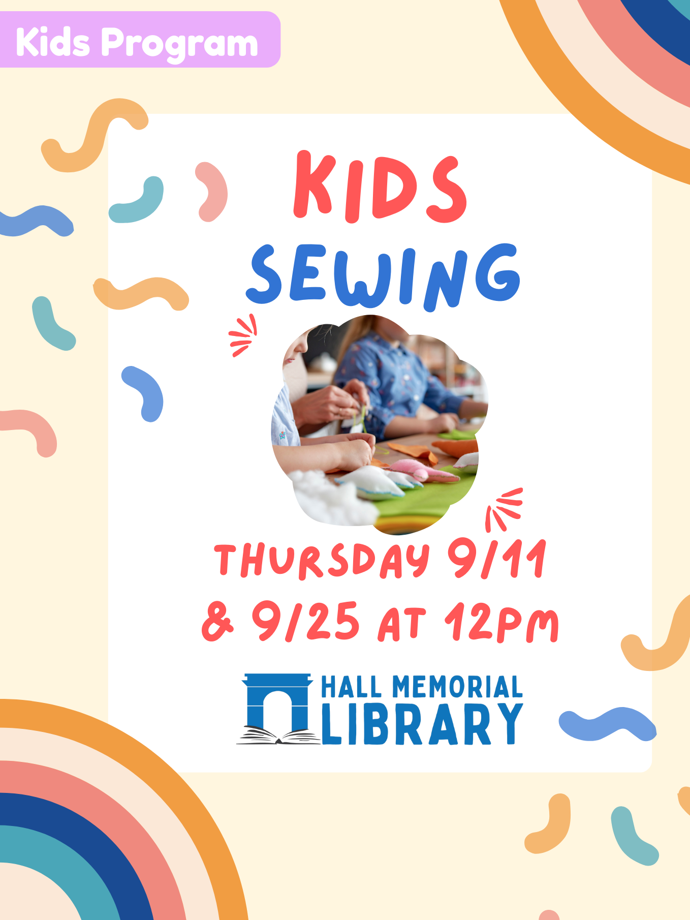kids sewing