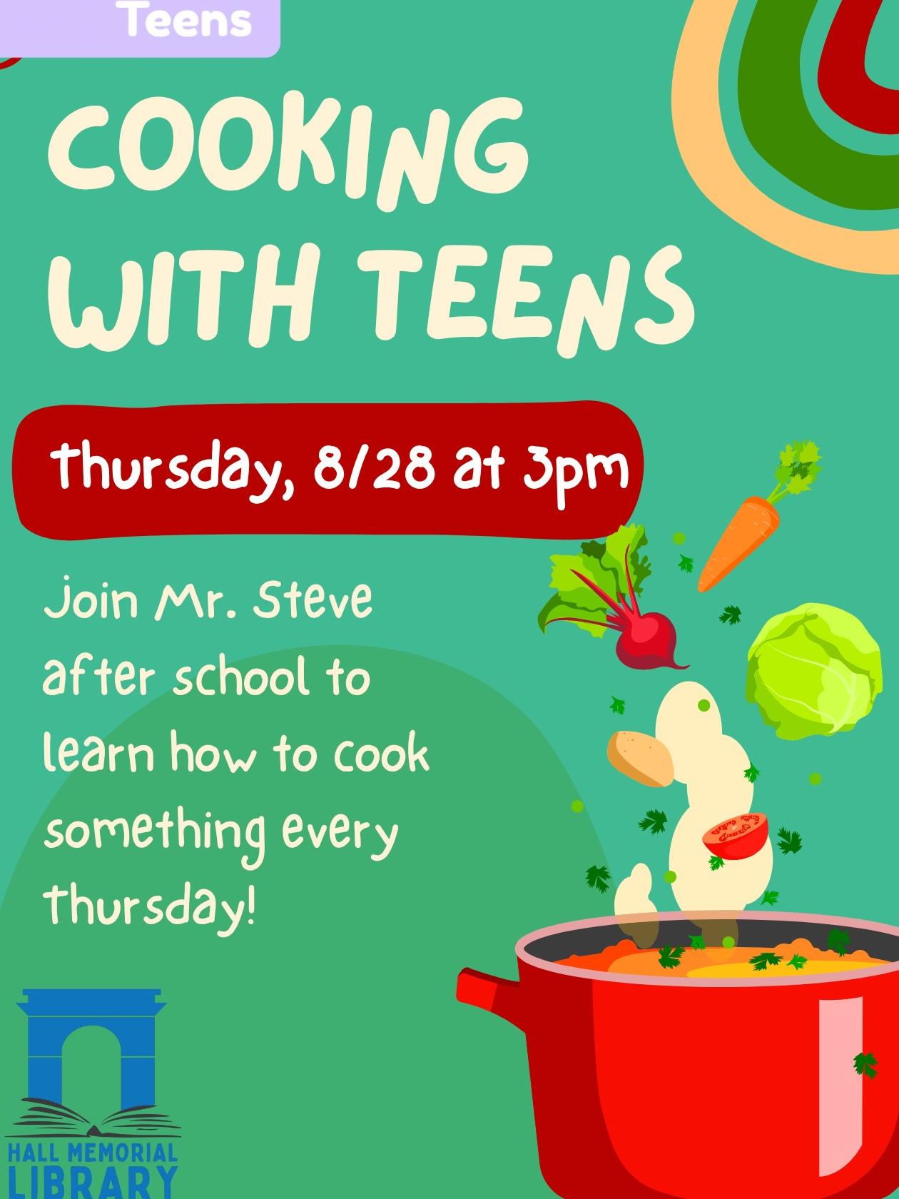 teen cooking