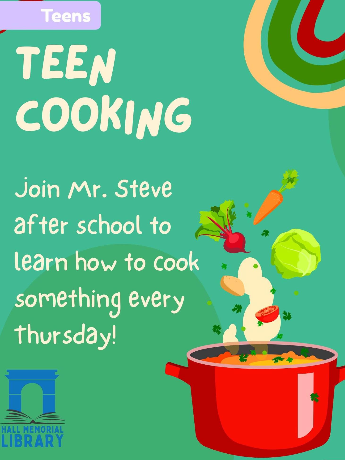 teen cooking