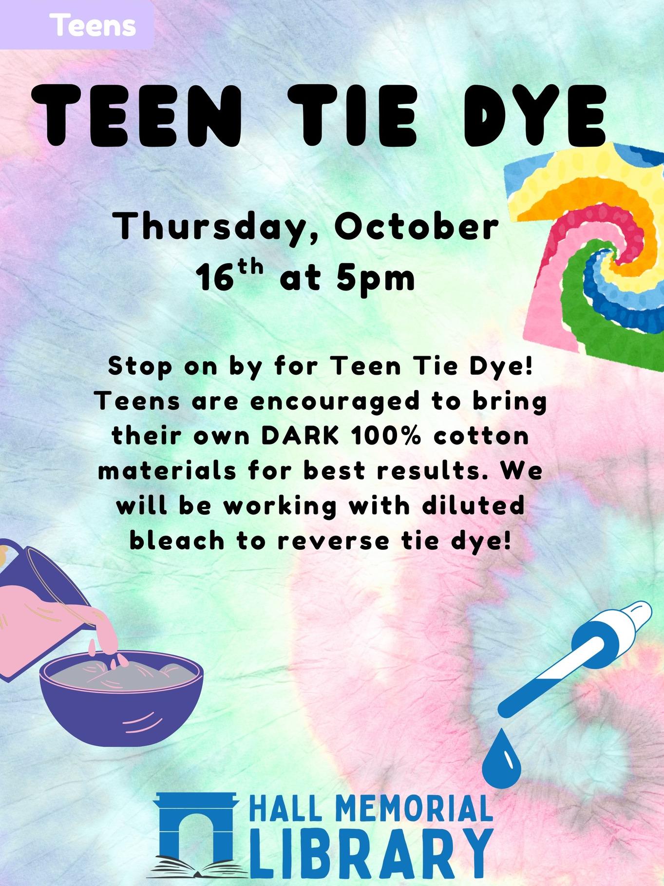 tie dye time