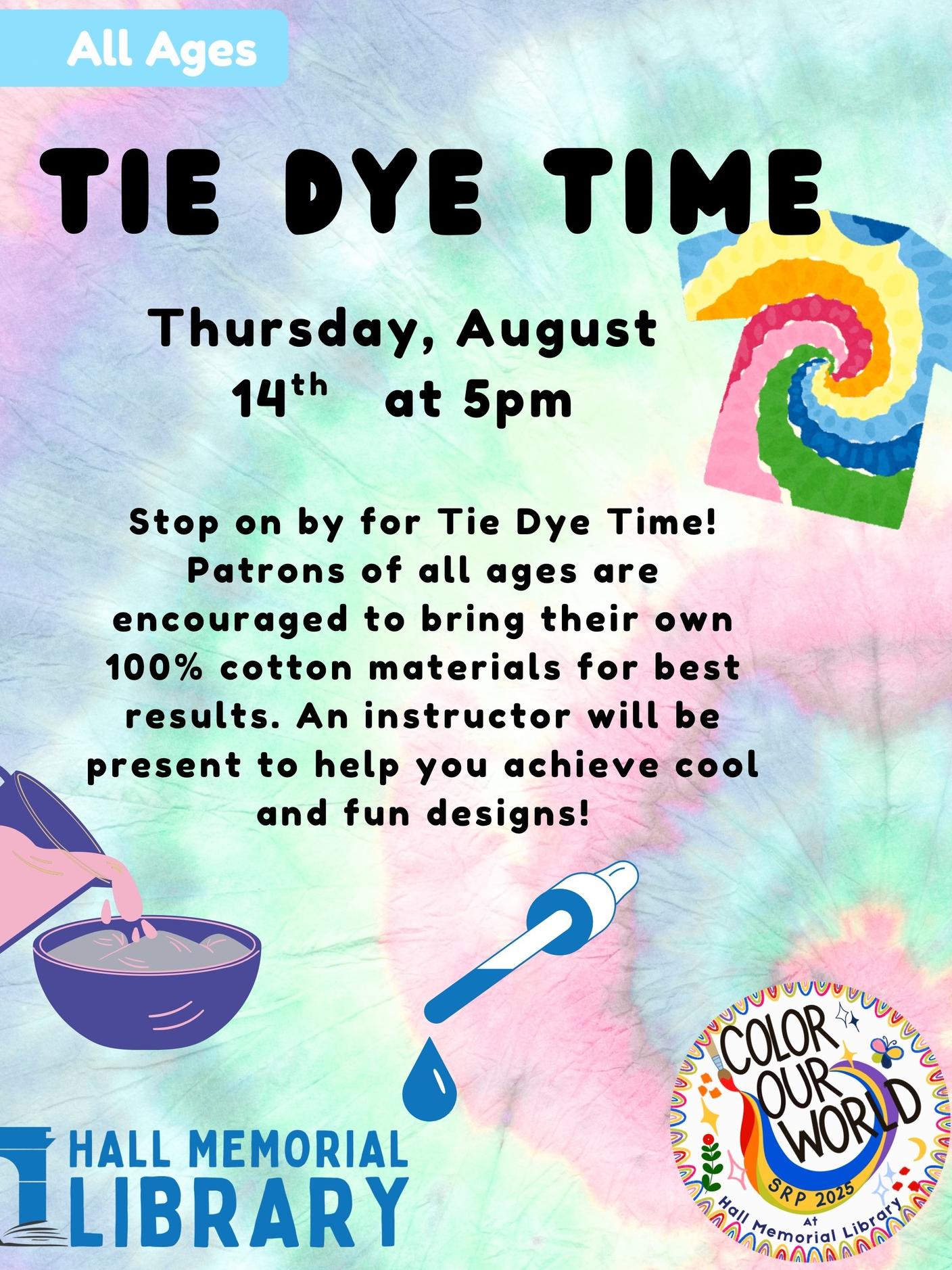 tie dye time