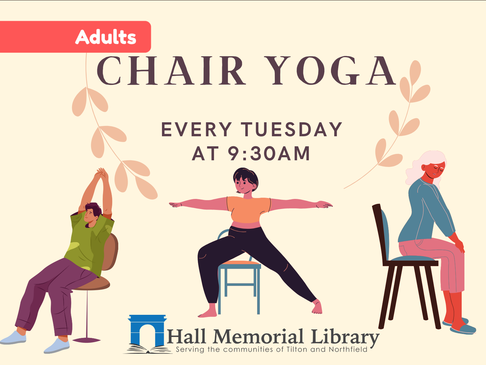 Chair Yoga on Tuesdays