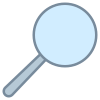 magnifying glass research icon