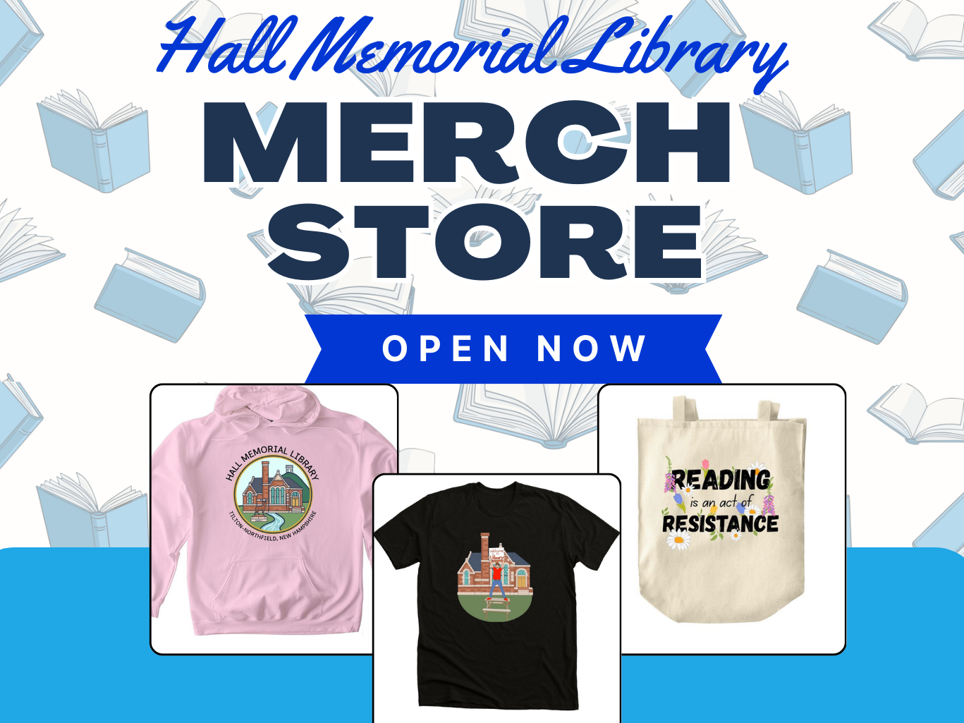Friends of Hall Memorial Library can now show off! 